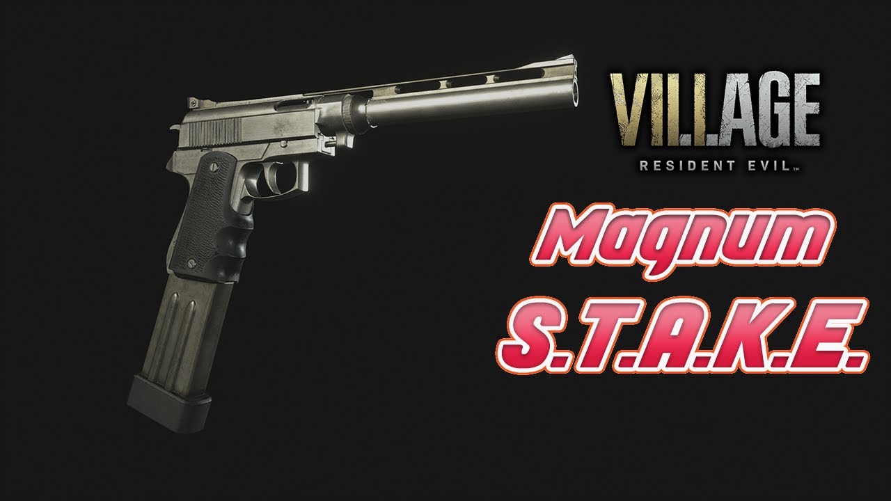 Resident Evil Village How To Unlock Magnum S.T.A.K.E. Very Easy YouTube