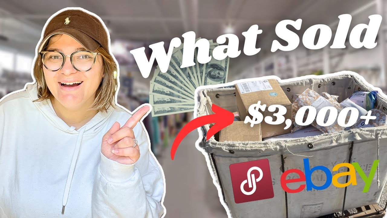 GREAT SALES OVER $50! 💸 What Sold on eBay & Poshmark in August 2025!