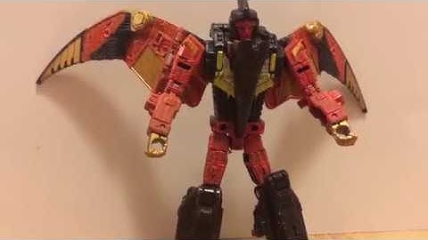 Transformers power of the Primes custom Predacon Divebomb