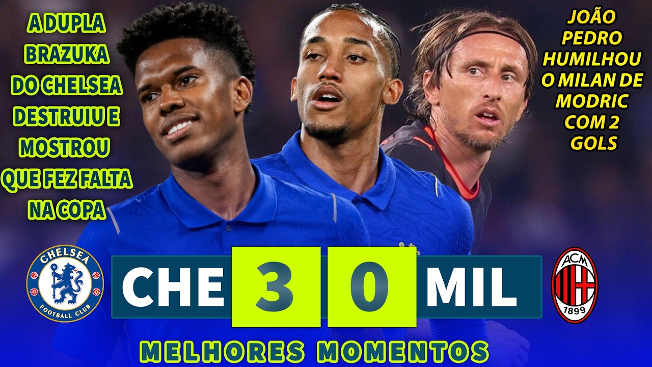 Imagem ilustrativa sobre Chelsea x Milan: 'Teste de fogo' para Amorim tem João Pedro e Caicedo como atrações; saiba onde assistir ao vivo e palpites