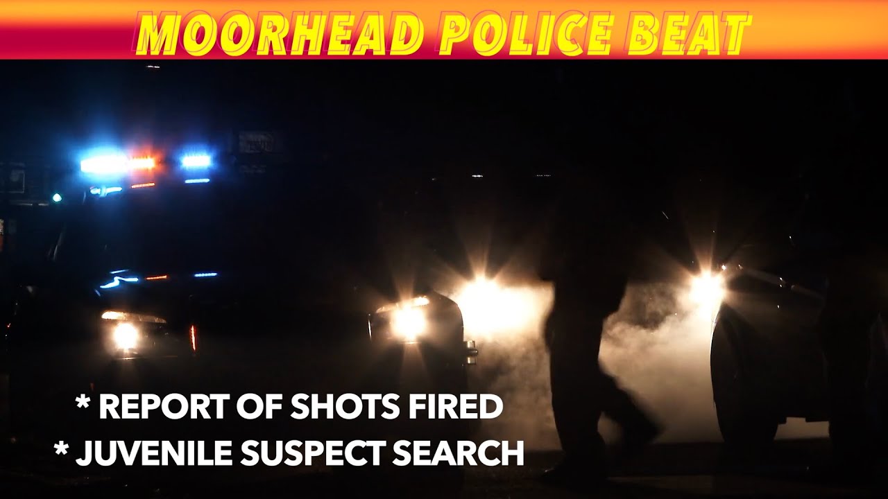 Reports Of Shots Fired & Juvenile Suspect Search In Moorhead - YouTube