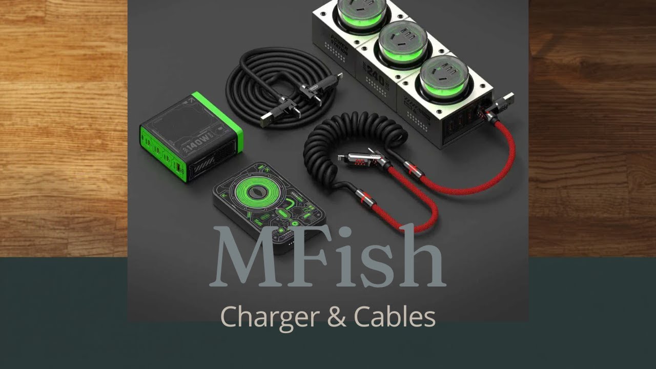 MFish Chargers and Cables Review - YouTube