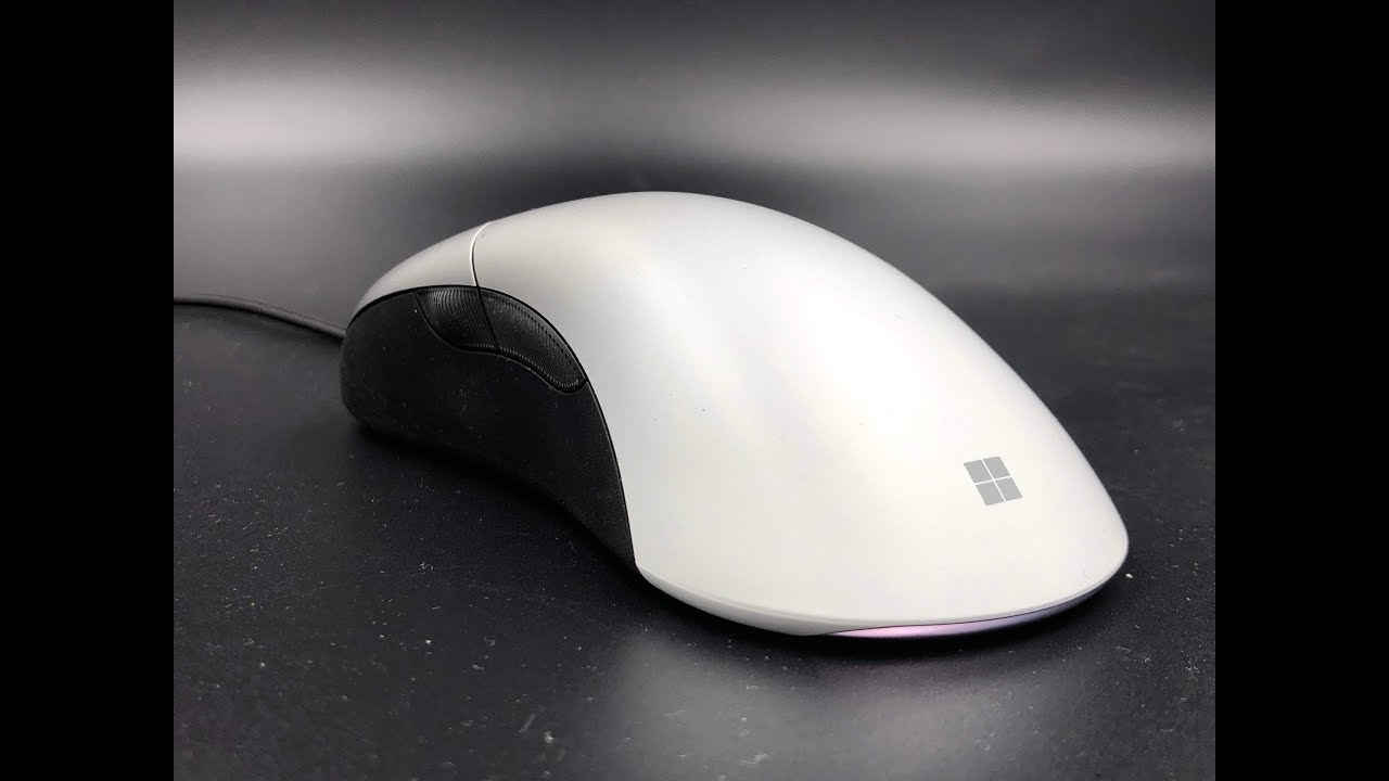 Microsoft Pro IntelliMouse gaming mouse Pro IE mouse Silver white 