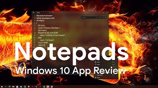 Notepads [Windows 10] App Review Net Worth