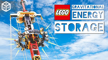 Delta Z Introduction Video | Gravitational Energy Storage Prototype | LEGO Technic EV3 MOC