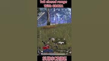 1v2 clutch close range #bgmi #pubgmobile #jonathan #groza #1v2 #1v2clutch #clutch #shorts