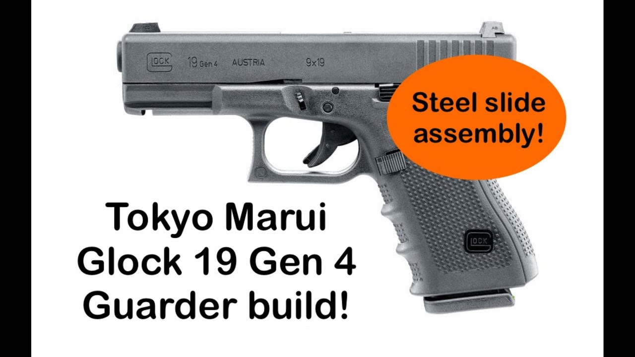 Tokyo Marui Glock Gen4 guarder build! Slide assembly! #airsoft