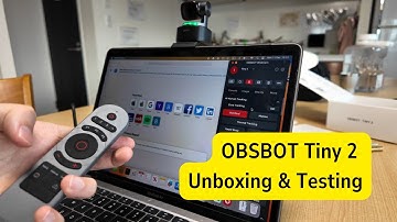 OBSBOT Tiny 2 Testing (AI desk mode, voice and gesture control, Smart Remote 2)