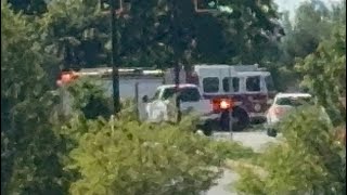 *MAJOR Q AND AIRHORN* Plymouth ma fire dept engine 11 (acting engine 2) responding to a medical 