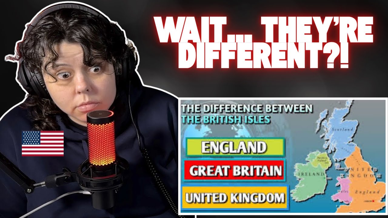 UK, Great Britain, England… What’s the Difference? | American Reacts