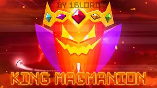 King Magmanion by 16Lord {All coins} | Platformer mode | Geometry dash 2.2