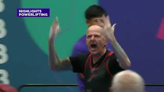 Phil Brown's powerlifting entrance and performance is electric 💪
