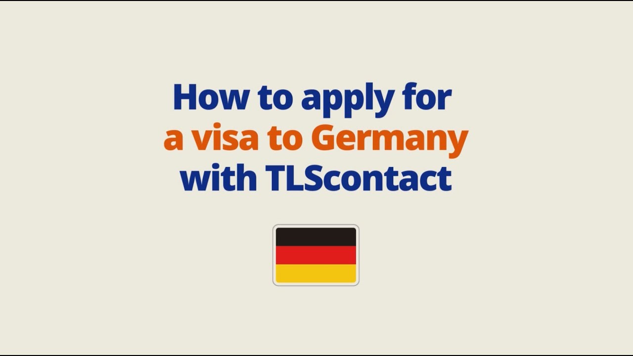 How to apply for a visa to Germany [EN] - YouTube