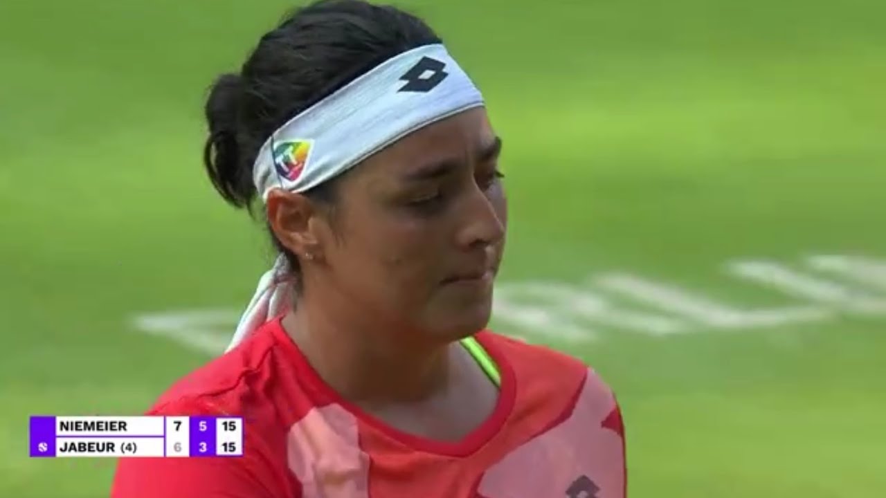 Ons Jabeur eliminated 🥲 loses to Jule Niemeier in straight sets 🇩🇪❤️🇹🇳
