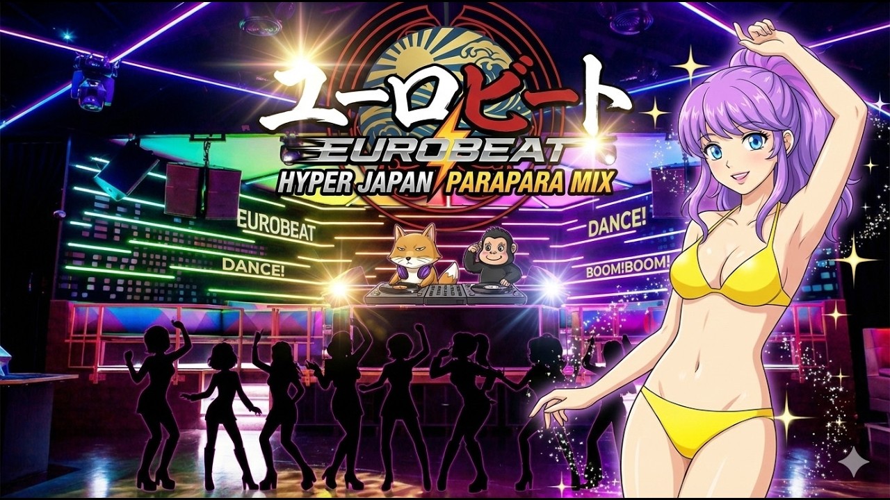 ユーロビート】EUROBEAT DJ Kenichi Hyper Japan ParaPara Mix