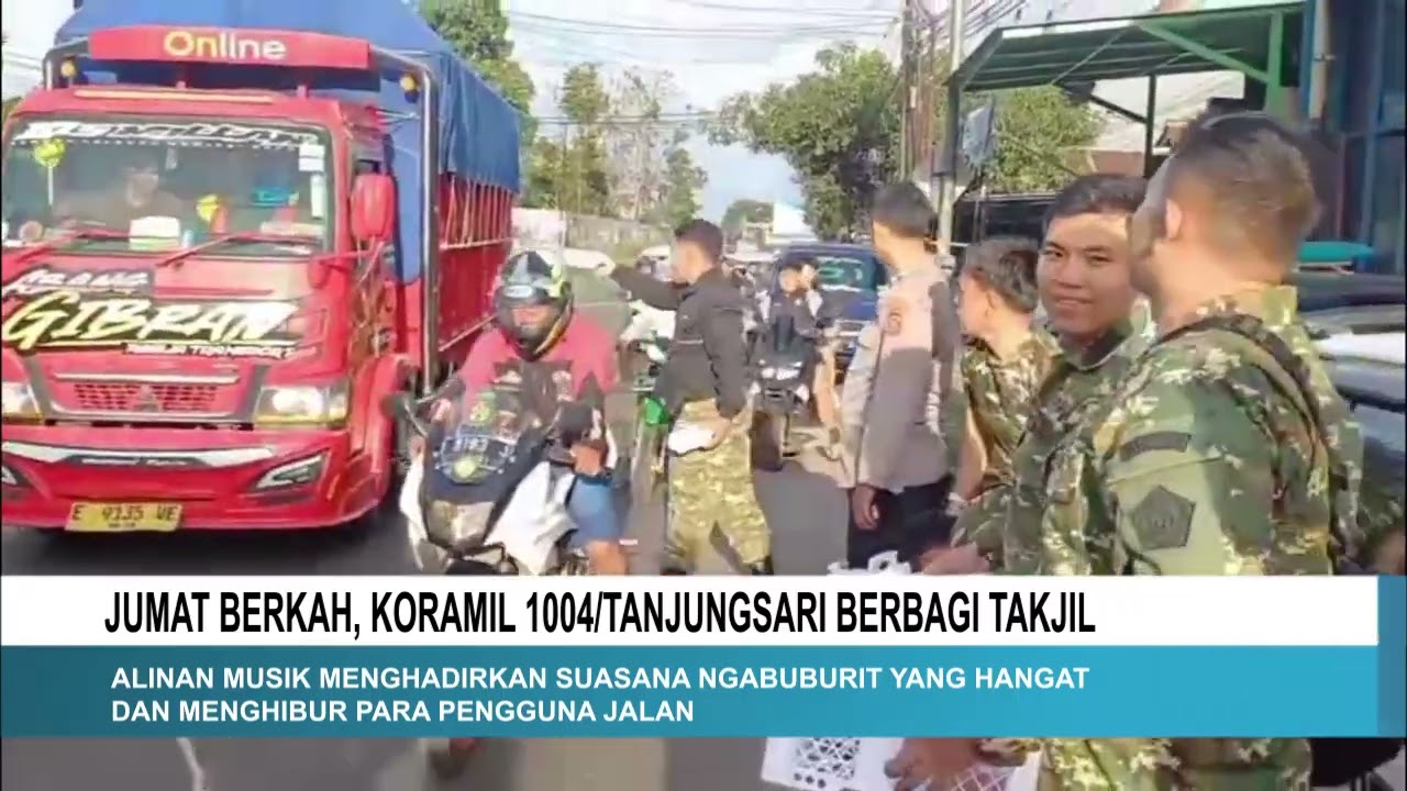JUM''AT BERKAH, KORAMIL 1004/TANJUNGSARI BERBAGI TAKJIL