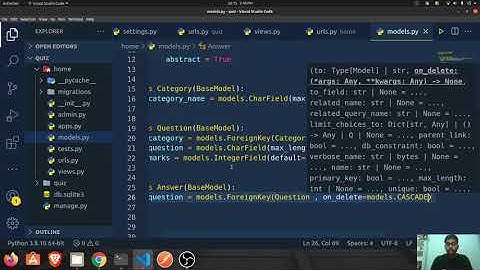 Creating a Quiz app Django | Part 2