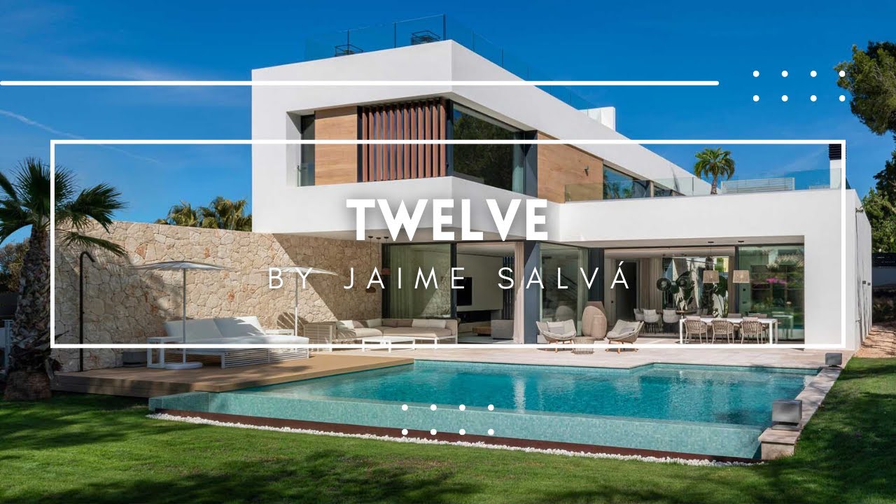 Twelve House - современный средиземноморский дизайн дома для одной семьи на Майорке, Испания