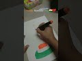 Easy Republic Day Craft For Kids🇮🇳❤ #creativepassion #artandcraft #viralshort #brainstorm