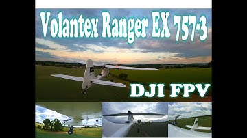 DJI FPV Volantex Ranger EX 757-3 - Different Camera Views