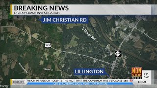 Pedestrian hit by vehicle, killed in Harnett County