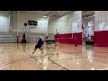 Training with Morgan Hentz - Charli James Volleyball
