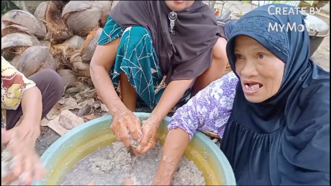 masakan tradisional paling unik khas Kalimantan (Kdg)...gangan gadang pisang (sayur gedebong pisang)