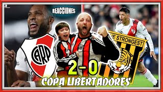 RIVER 2 THE STRONGEST 0 - Reacciones de Hinchas de River - COPA LIBERTADORES 2023