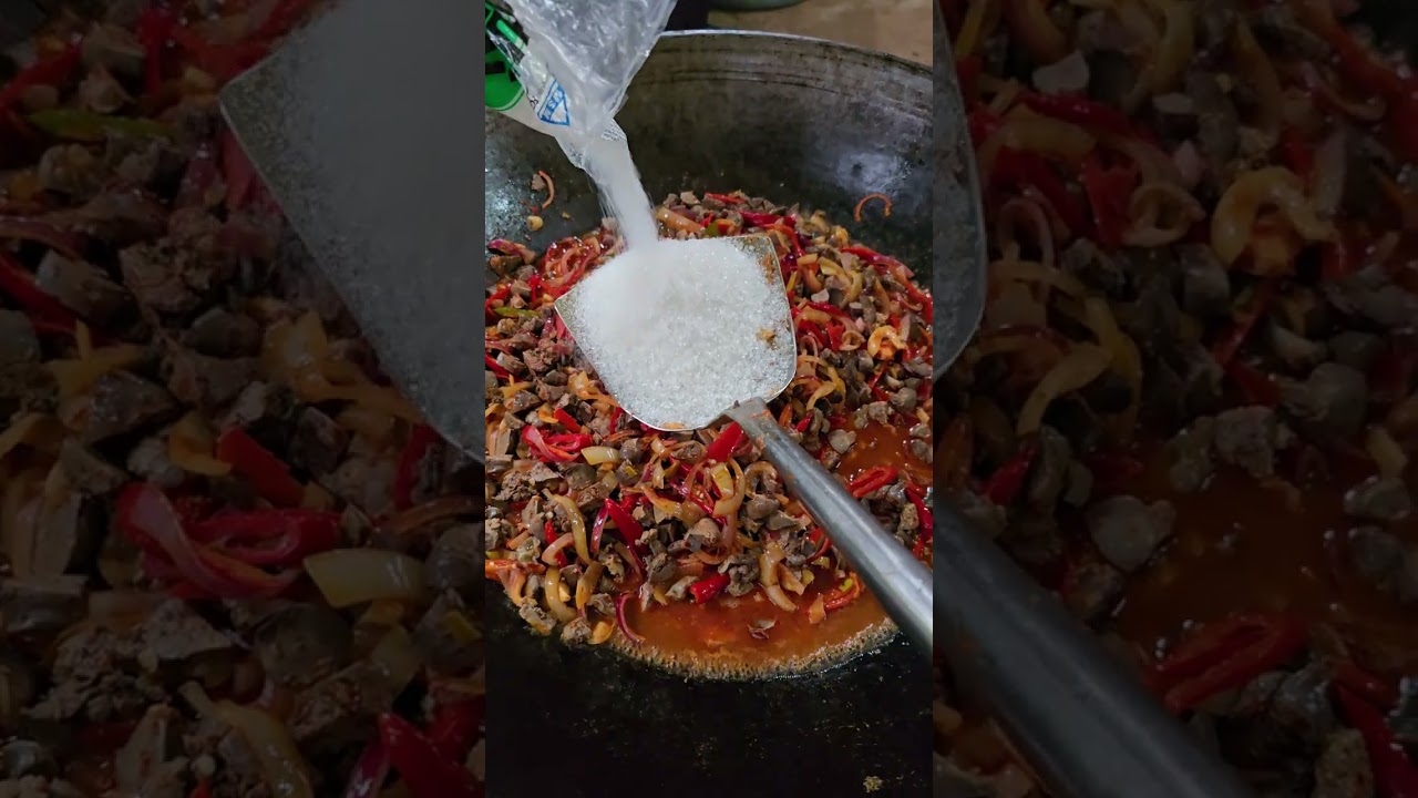 Kacang Panjang Goreng Hati Ayam