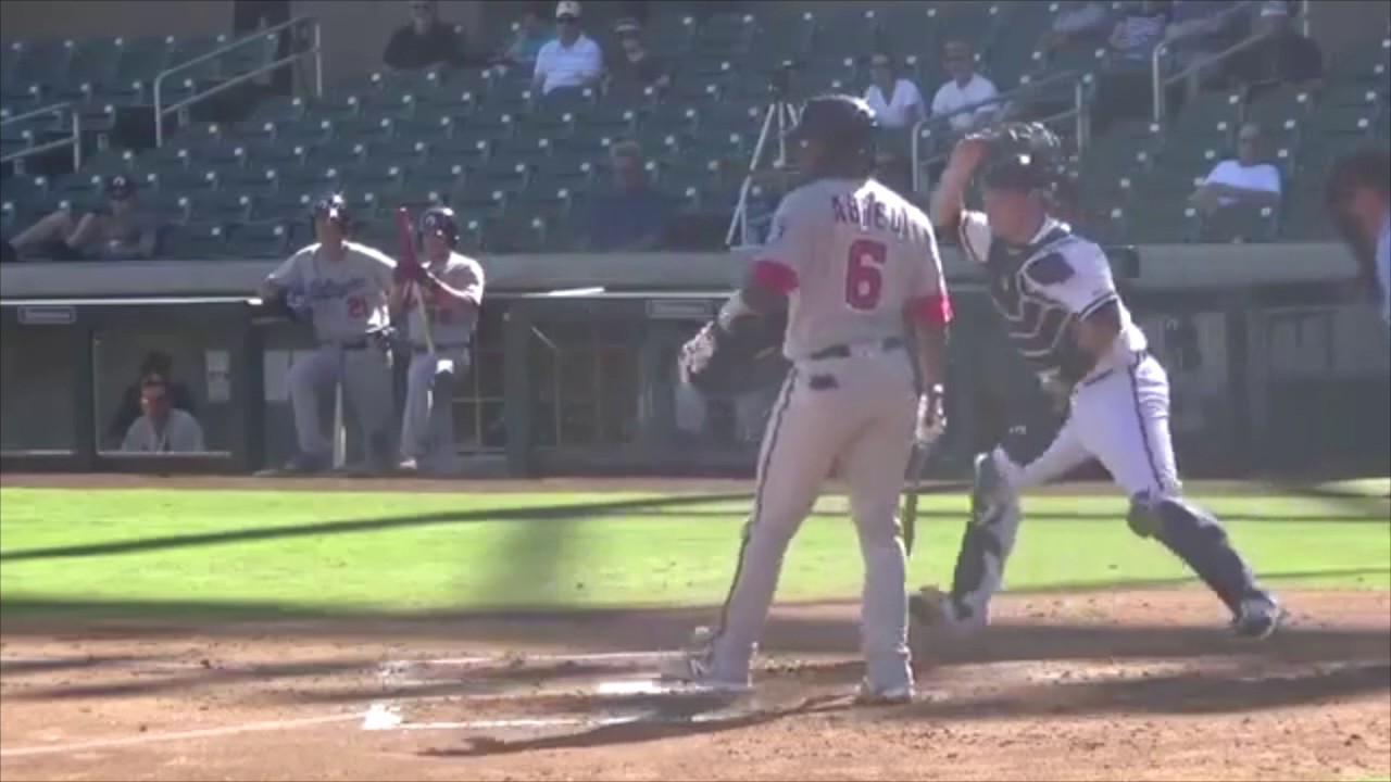 Osvaldo Abreu, SS, Nationals (10-26/27-2016) - Glendale Desert Dogs, Arizona Fall League