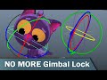 Gimbal lock tips and tricks to avoid and solve weird Euler rotations