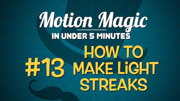 Motion Magic in Under 5 Minutes - How to make Light Streaks