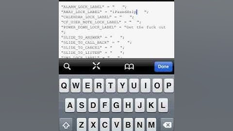 How to: Change slide to unlock text on ipod/ipad/iphone