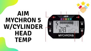AiM MyChron 5 w/Cylinder Head Temp - GPS - WiFi - 4GB Overview