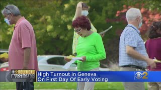 High Turnout In Geneva As Early Voting Begins In Illinois