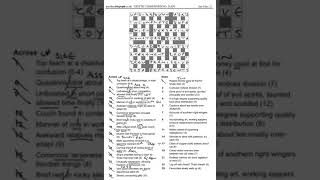 Daily telegraph prize crossword 29850 answers and walkthrough Sat 4th December.mp4