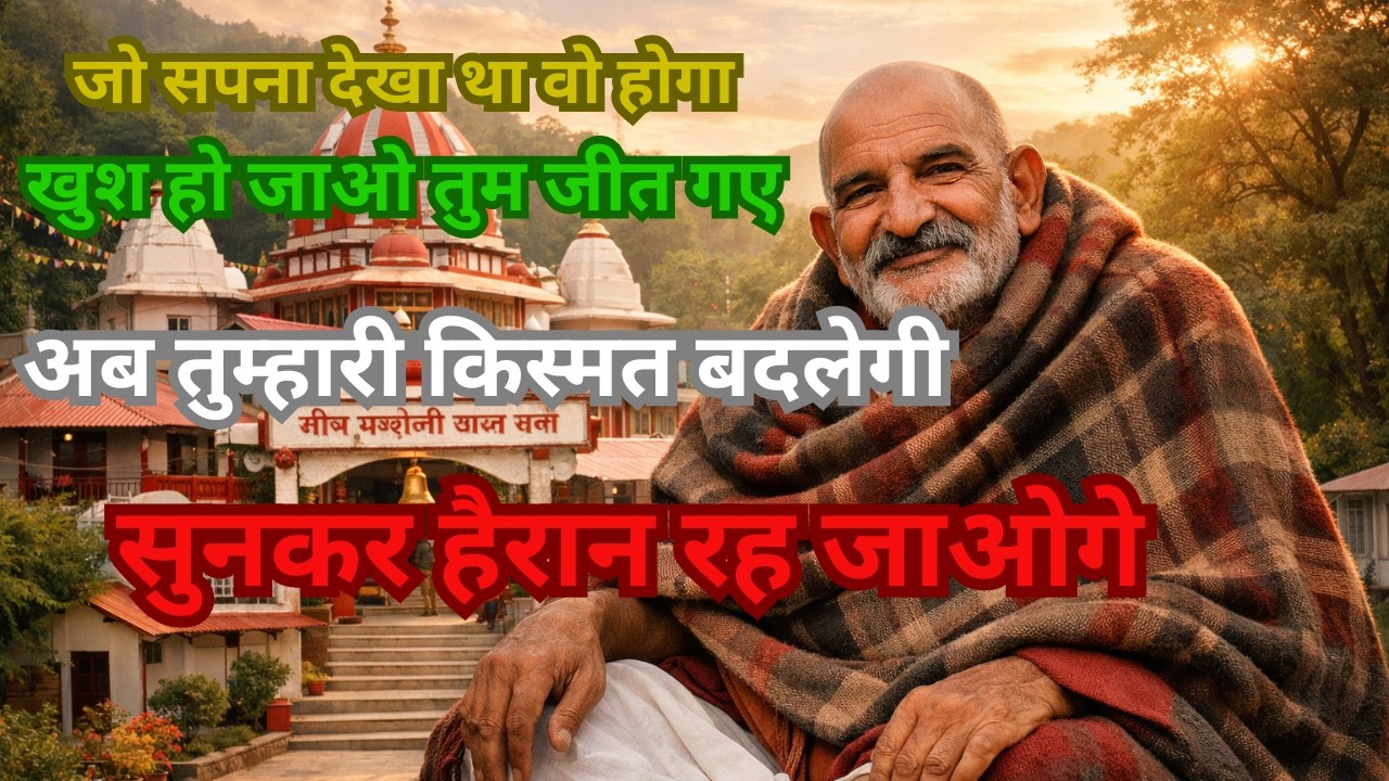 Neem Karoli Baba Massage | अब चिंता मुक्त हो जाओ | तुम्हारी जीत पक्की है
