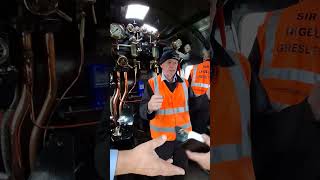 ON THE FOOTPLATE OF SIR NIGEL GRESLEY