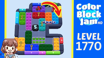 Color Block Jam Level 869 (1770) Solution Walkthrough
