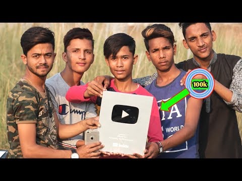 silver-play-button-unboxing-||-nizam-try