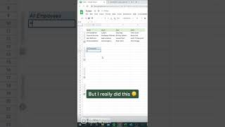 How to Flatten Data in Gsheets