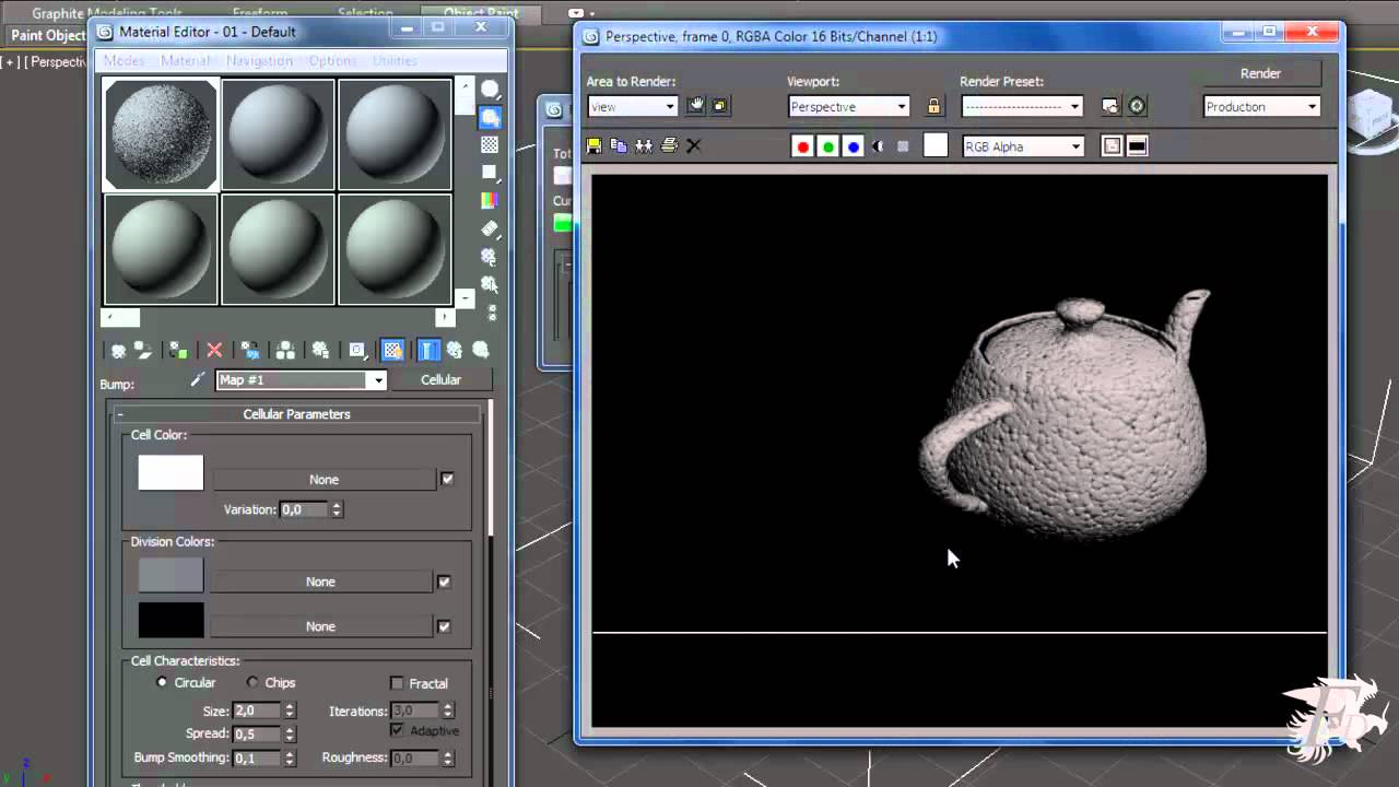 Max editor. Ambient Occlusion 3ds Max. Composite 3ds Max. Opacity 3d Max. Blinn Basic parameters 3d Max.