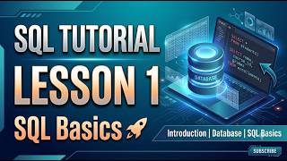 SQL Lesson -1 | Basics of SQL, Data & Database Explained | Telugu