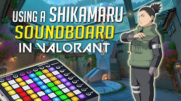 Using a SHIKAMARU Soundboard in Valorant