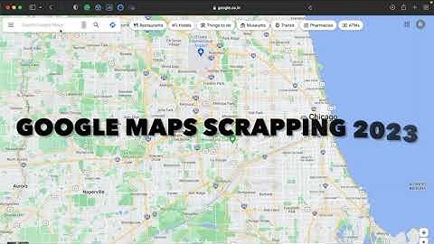 Google Maps Scrapping using Python/Selenium/Soup 2023