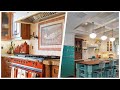 75 Mid-sized Kitchen With Colored Appliances Design Ideas You'll Love 🔴
