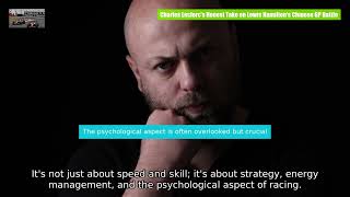 Charles Leclerc's Honest Take on Lewis Hamilton's Chinese GP Battle