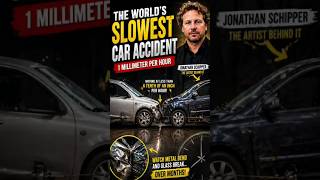 World’s Slowest Car Crash 😳 (1 Millimeter Per Hour!)