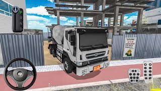 New Dump Concrete mixture truck for parking Building construction site–3d driving class game 202y screenshot 2