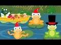 пять маленьких лягушек | детские песни | потешки для детей